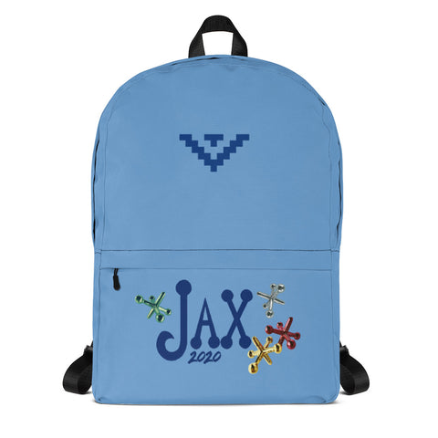 Blue Jax Logo Bookbag
