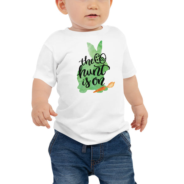 The Hunt Is On - Baby Easter Tee