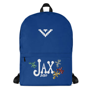 Navy Blue Logo Backpack