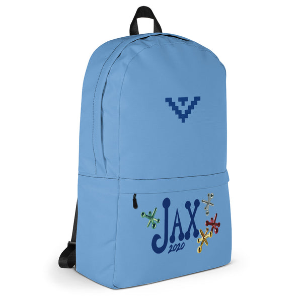 Blue Jax Logo Bookbag